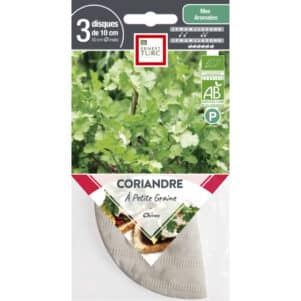 Graines de coriandre à petite graine BIO - Graines et semences Ernest Turc