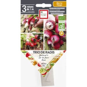 Graines de Trio de Radis Bio - Graines et semences Ernest Turc