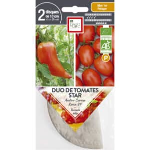 Graines de DUO de tomates star BIO - Graines et semences Ernest Turc