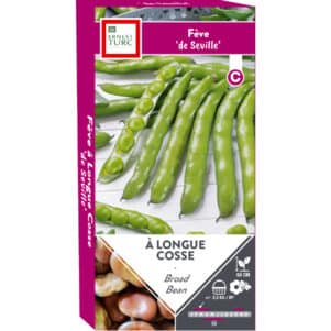 Graines de Fève de Séville à longue Cosse - Graines et semences Ernest Turc