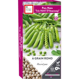 Graines de Pois nain d'Annonay très hâtif - Graines et semences Ernest Turc
