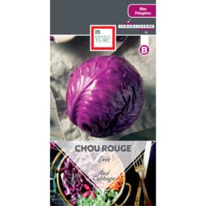 Graines de Chou Rouge Gros - Graines et semences Ernest Turc - Jardinerie Ferriere Fleurs