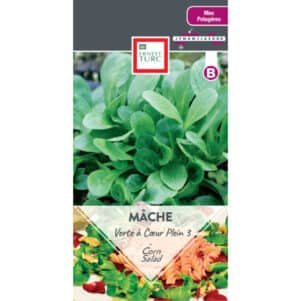 Graines de Mâche verte à coeur plein 3 - Graines et semences Ernest Turc - Jardinerie Ferriere Fleurs