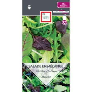 Graines de Salade Mesclun d'Automne - Graines et semences Ernest Turc - Jardinerie Ferriere Fleurs