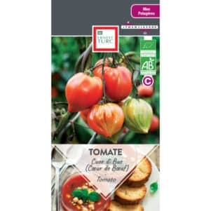 Graines de Tomate Cuor Di Bue ou Cœur De Bœuf BIO - Graines et semences Ernest Turc - Jardinerie Ferriere Fleurs