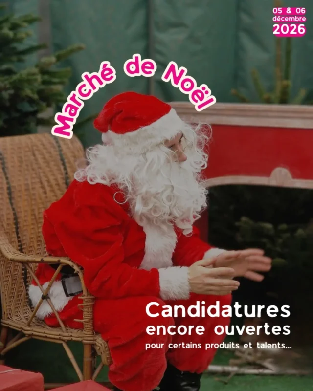 🎄 Vous êtes artisan.e, créateur.trice ou producteur.trice et vous souhaitez participer à notre marché de Noël ?

On recherche encore quelques exposant.es pour compléter notre sélection et proposer un marché toujours plus varié !

Les produits recherchés sont à découvrir dans ce post. Vous êtes concerné.es ? Candidatez via le formulaire disponible dans notre bio.

Au plaisir de découvrir votre univers ✨️